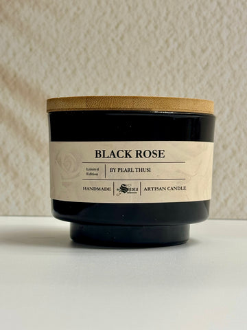 LUXURY BLACK ROSE CANDLE